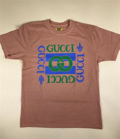 gucci fake t shirt 1980|bootleg gucci shirt chinatown market.